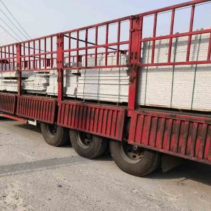 杭州 白麻荔枝面外墙干挂，工厂装车日常