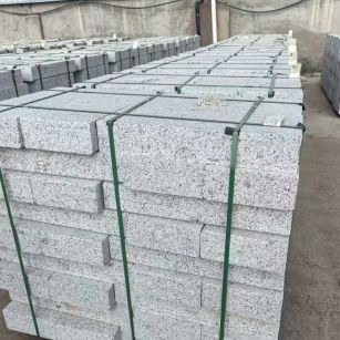 杭州 白麻花岗岩路沿石，弧形路沿石，道牙石，马路牙子，界石，路缘石，平沿石，直岩石，平缘石等