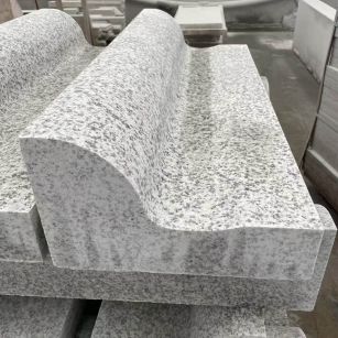 杭州 白麻花岗岩S型路沿石，路侧石，马路牙子等