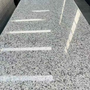 杭州 白麻花岗岩光面毛板