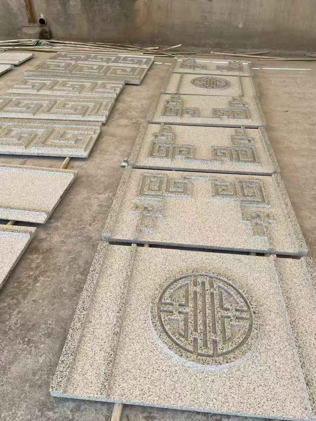 杭州 白麻花岗岩外墙立面雕刻板