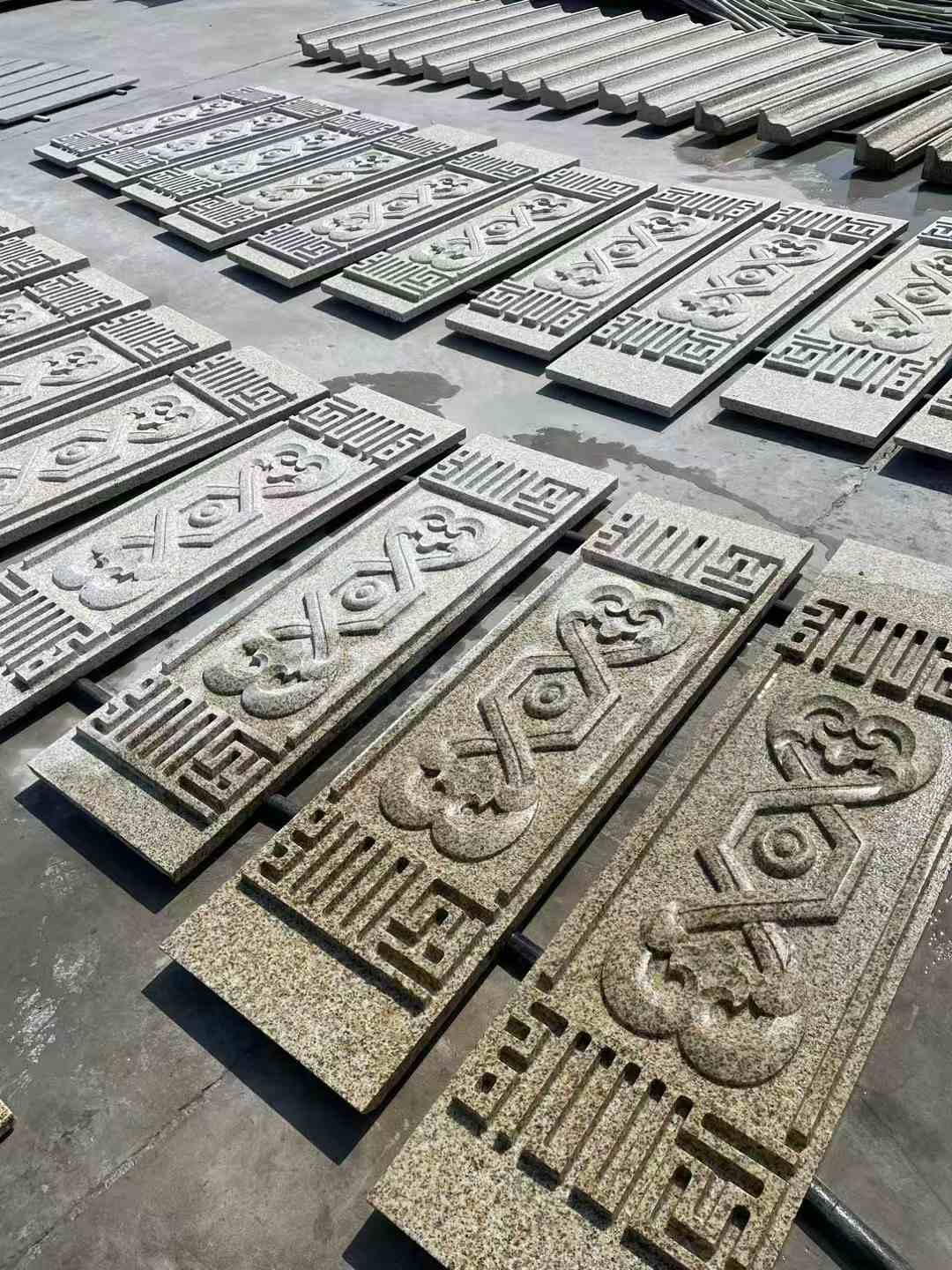 杭州 黄金麻花岗岩外墙雕刻板